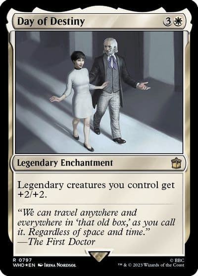 Day of Destiny Surge Foil Universes Beyond: Doctor Who Magic card
