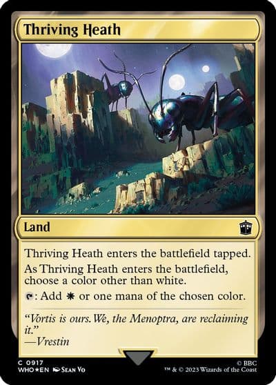 Thriving Heath Surge Foil Universes Beyond: Doctor Who Magic card