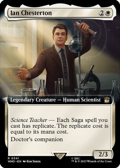 Ian Chesterton Extended Art Universes Beyond: Doctor Who Magic card