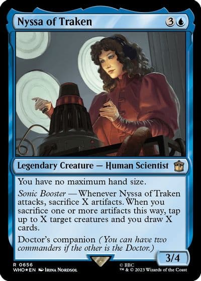 Nyssa of Traken Surge Foil Universes Beyond: Doctor Who Magic card