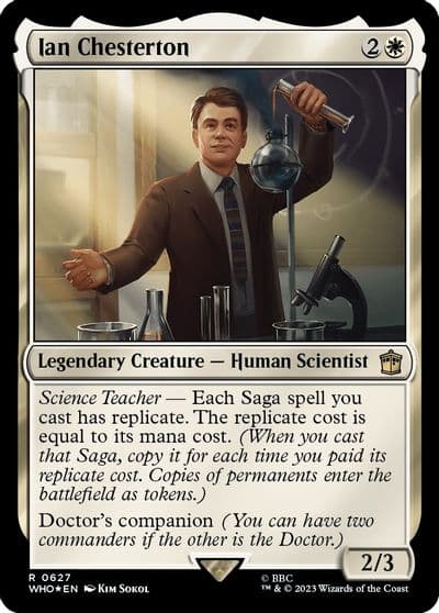 Ian Chesterton Surge Foil Universes Beyond: Doctor Who Magic card
