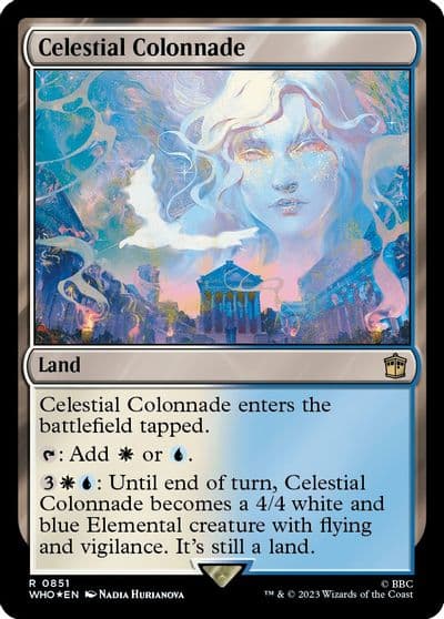 Celestial Colonnade Surge Foil Universes Beyond: Doctor Who Magic card