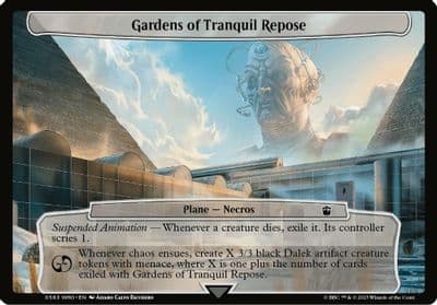 Gardens of Tranquil Repose Planechase: Universes Beyond: Doctor Who Magic card