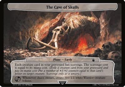 The Cave of Skulls Planechase: Universes Beyond: Doctor Who Magic card