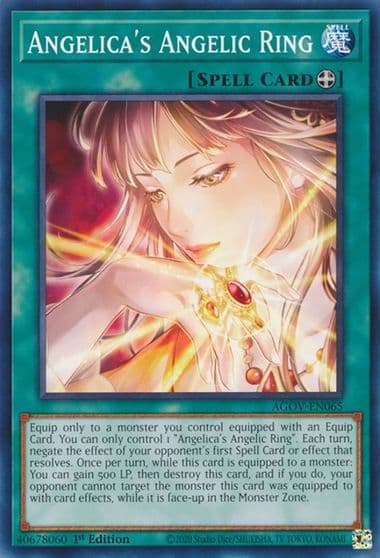 Angelicas Angelic Ring Age of Overlord Yu-Gi-Oh! card
