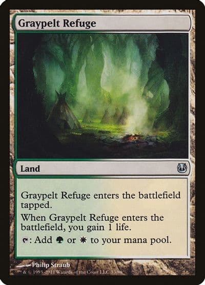 Graypelt Refuge Duel Decks: Ajani vs. Nicol Bolas Magic card