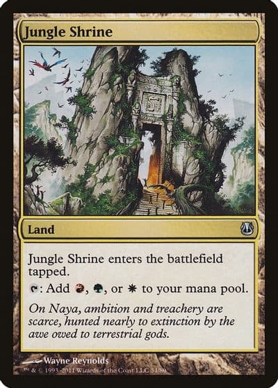 Jungle Shrine Duel Decks: Ajani vs. Nicol Bolas Magic card