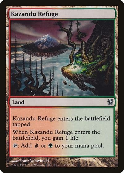 Kazandu Refuge Duel Decks: Ajani vs. Nicol Bolas Magic card