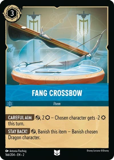 Fang Crossbow Rise of the Floodborn Lorcana card