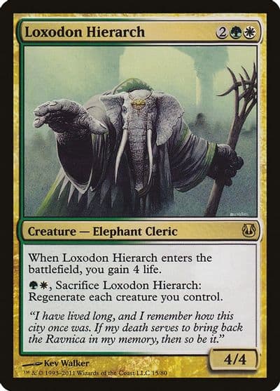 Loxodon Hierarch Duel Decks: Ajani vs. Nicol Bolas Magic card