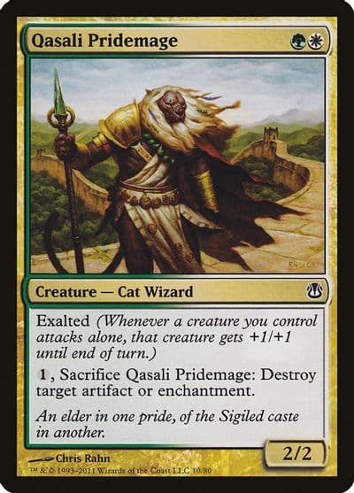 Qasali Pridemage Duel Decks: Ajani vs. Nicol Bolas Magic card