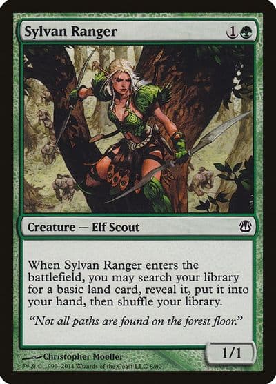 Sylvan Ranger Duel Decks: Ajani vs. Nicol Bolas Magic card