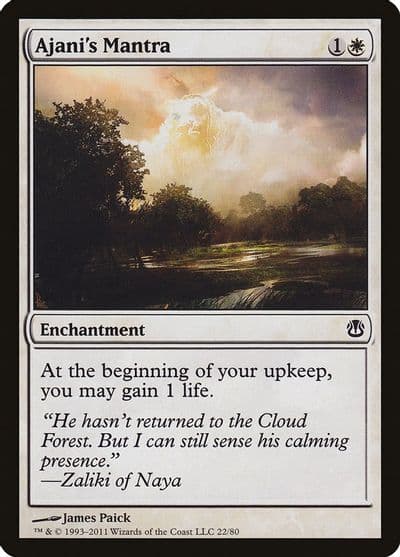 Ajanis Mantra Duel Decks: Ajani vs. Nicol Bolas Magic card