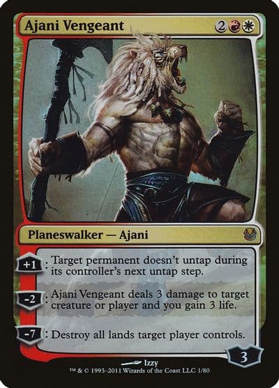 Ajani Vengeant Duel Decks: Ajani vs. Nicol Bolas Magic card