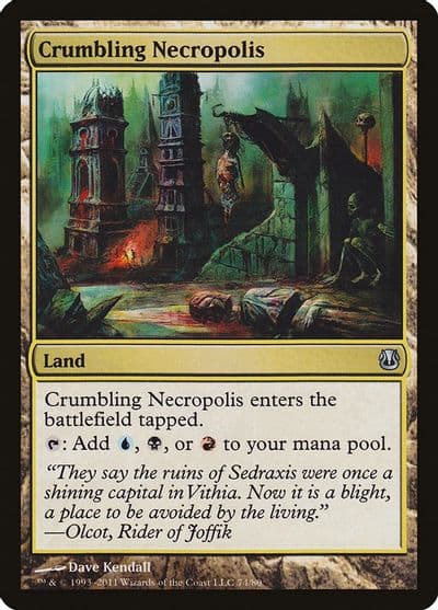 Crumbling Necropolis Duel Decks: Ajani vs. Nicol Bolas Magic card
