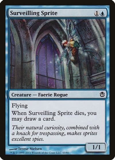 Surveilling Sprite Duel Decks: Ajani vs. Nicol Bolas Magic card