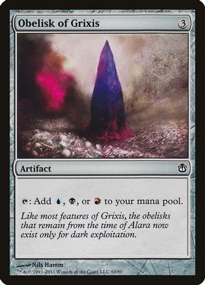 Obelisk of Grixis Duel Decks: Ajani vs. Nicol Bolas Magic card