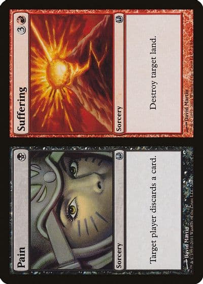 Pain Suffering Duel Decks: Ajani vs. Nicol Bolas Magic card