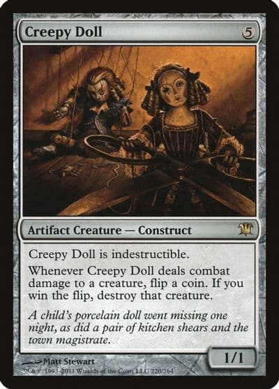 Creepy Doll Innistrad Magic card