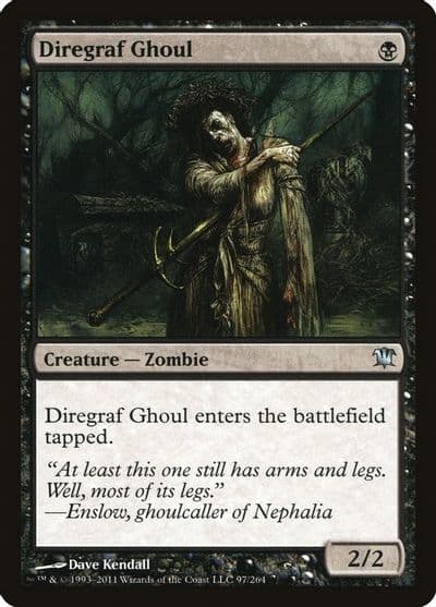 Diregraf Ghoul Innistrad Magic card