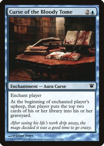 Curse of the Bloody Tome Innistrad Magic card