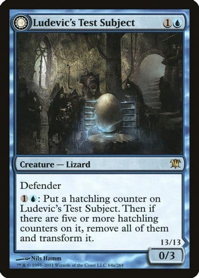 Ludevics Test Subject Innistrad Magic card