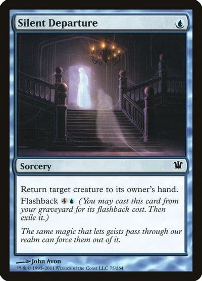Silent Departure Innistrad Magic card