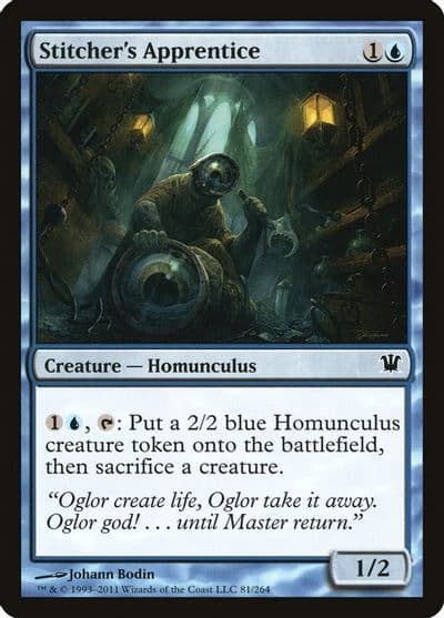 Stitchers Apprentice Innistrad Magic card
