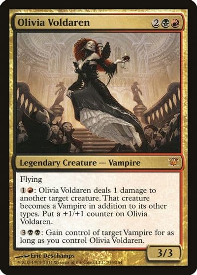 Olivia Voldaren Innistrad Magic card