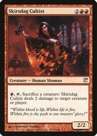 Skirsdag Cultist Innistrad Magic card
