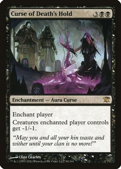Curse of Deaths Hold Innistrad Magic card