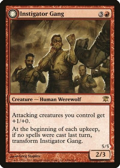 Instigator Gang Innistrad Magic card