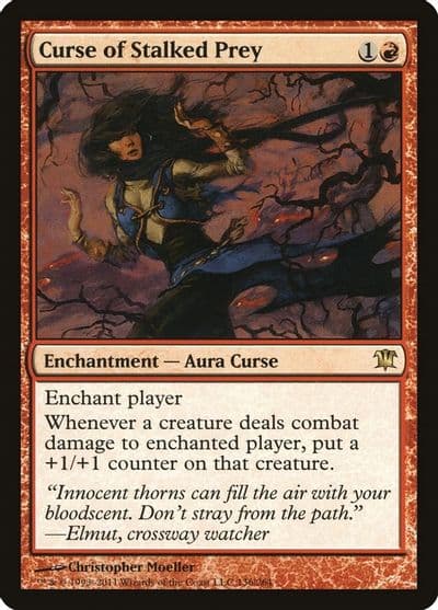 Curse of Stalked Prey Innistrad Magic card