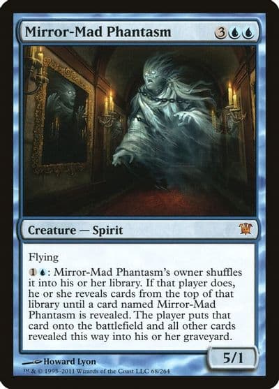 Mirror Mad Phantasm Innistrad Magic card