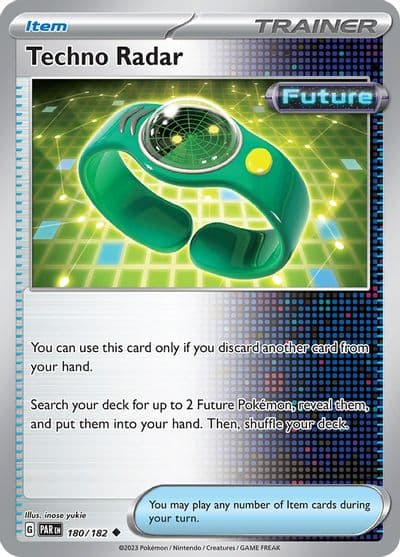 Techno Radar SV04: Paradox Rift Pokemon card