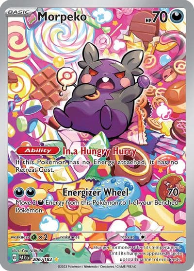Morpeko SV04: Paradox Rift Pokemon card
