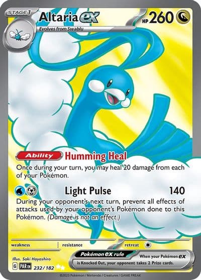 Altaria ex SV04: Paradox Rift Pokemon card