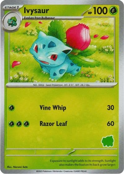 Ivysaur My First Battle Pokemon card