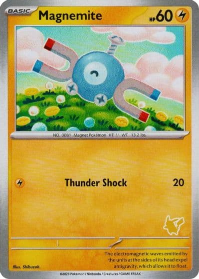Magnemite My First Battle Pokemon card