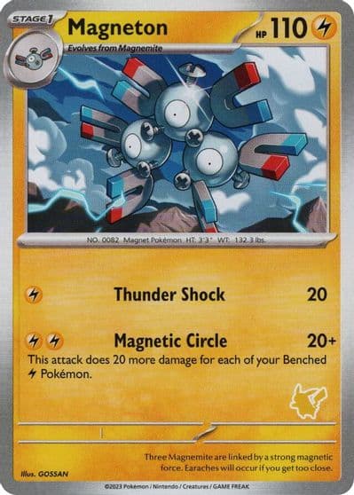 Magneton My First Battle Pokemon card