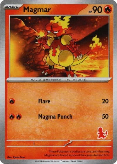 Magmar My First Battle Pokemon card