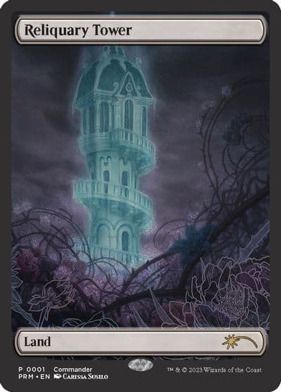Reliquary Tower Full Art MagicFest Cards Magic card