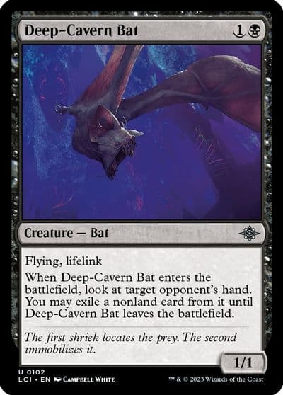Deep Cavern Bat The Lost Caverns of Ixalan Magic card