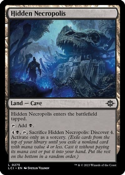 Hidden Necropolis The Lost Caverns of Ixalan Magic card