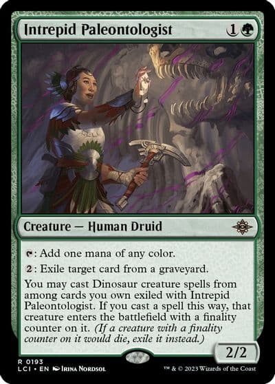 Intrepid Paleontologist The Lost Caverns of Ixalan Magic card