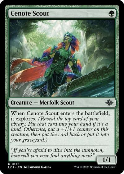Cenote Scout The Lost Caverns of Ixalan Magic card