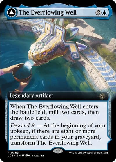 The Everflowing Well Extended Art The Lost Caverns of Ixalan Magic card