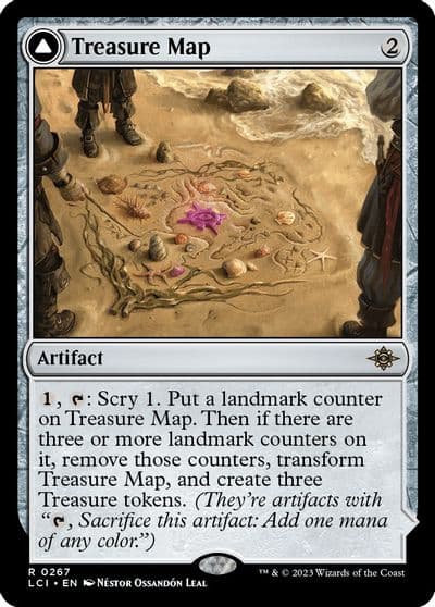 Treasure Map The Lost Caverns of Ixalan Magic card