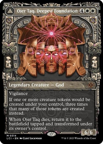 Ojer Taq Deepest Foundation Showcase The Lost Caverns of Ixalan Magic card