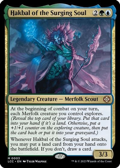 Hakbal of the Surging Soul Commander: The Lost Caverns of Ixalan Magic card